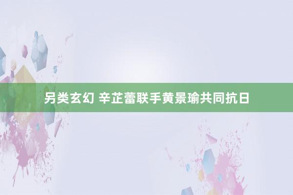 另类玄幻 辛芷蕾联手黄景瑜共同抗日